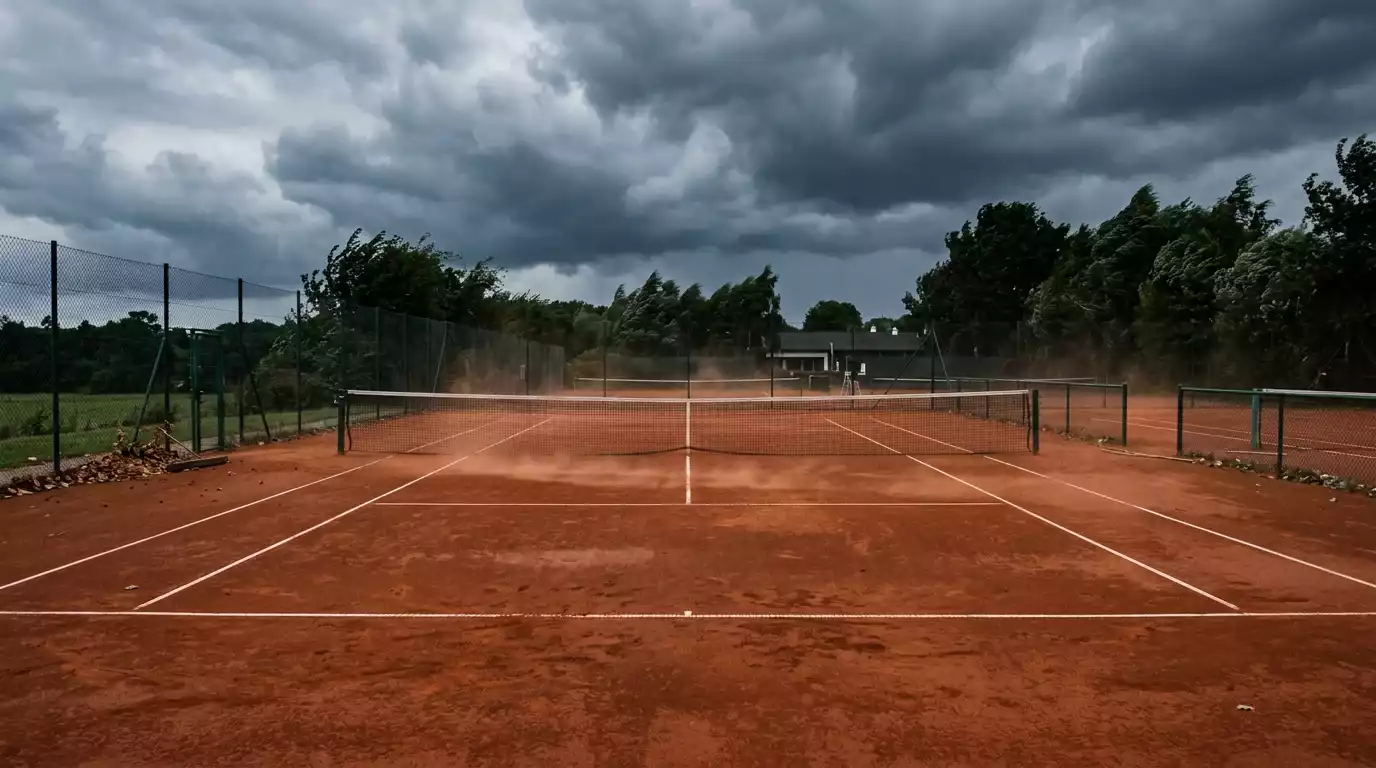 Vliv počasí na tenisové sázky – teplota, vítr, déšť | TenisKurz